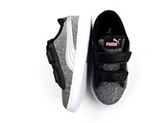 Puma sneaker Smash glitz glam black puma/silver prism pink